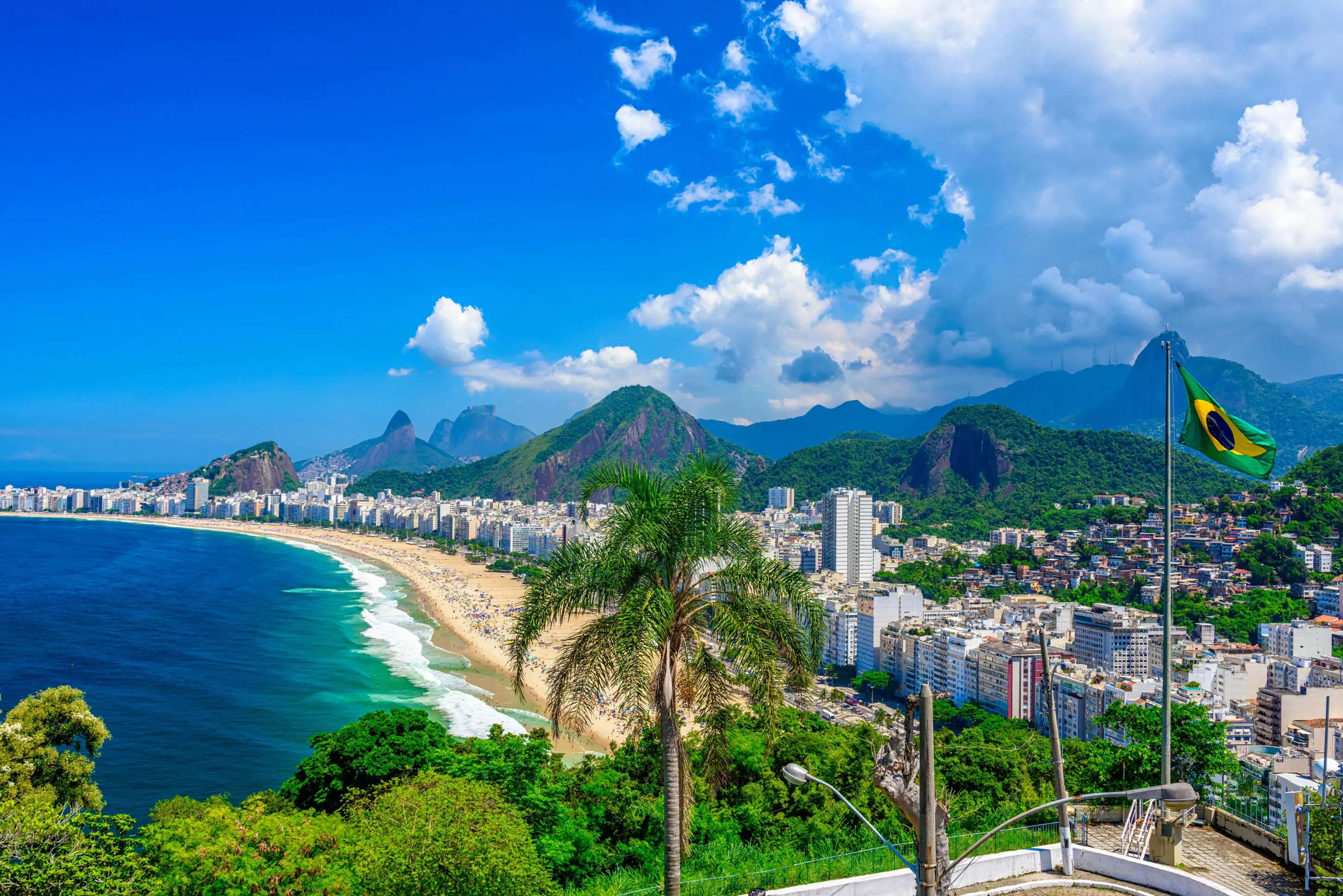 Copacabana Beach Rio De Janeiro