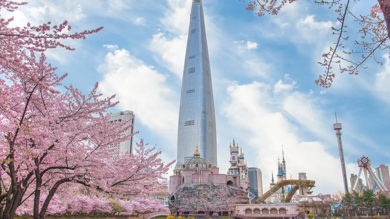 Seokchon Lake,Seoul,