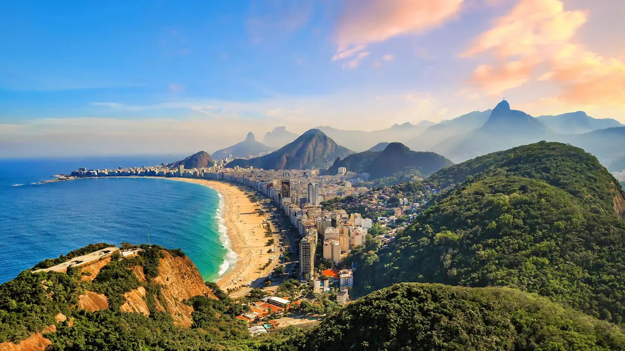 Copacabana Beach, Rio De Janeiro