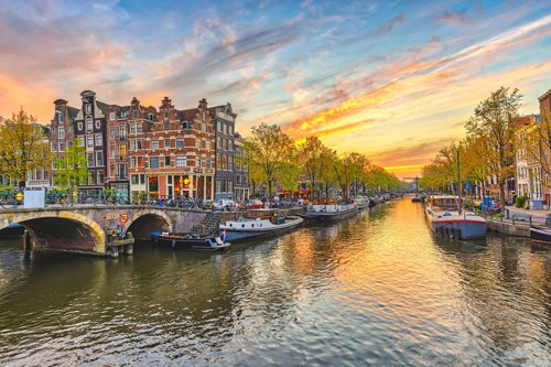 For colour lovers:&nbsp;Amsterdam, Netherlands