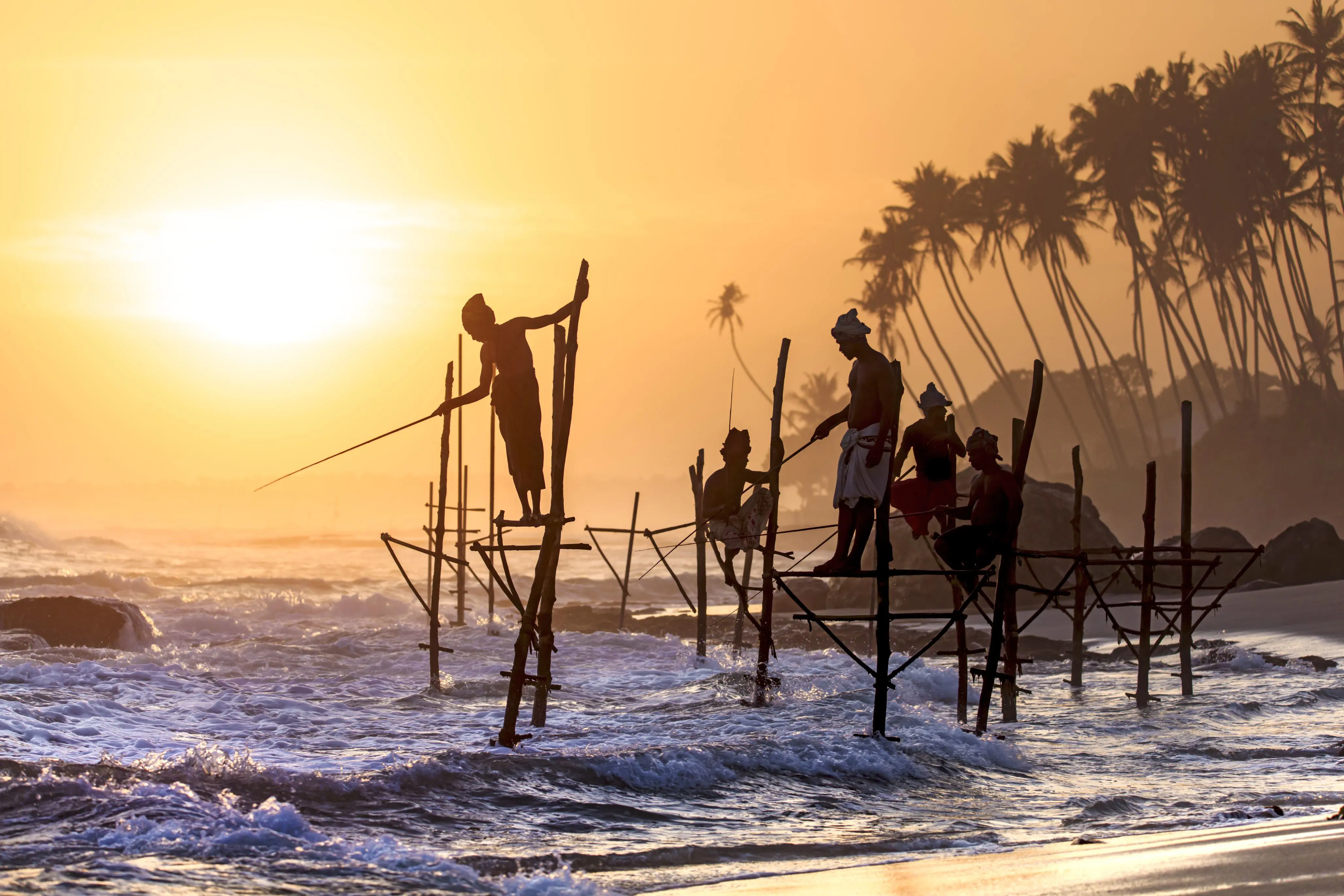 Sri Lanka Stlit Fisherman