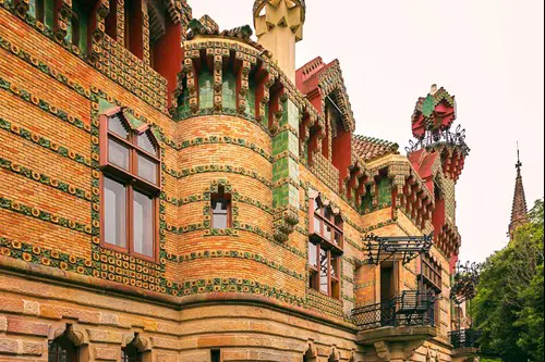 El Capricho Or The Sunflower House Can Be Found In Comillas A Small Coastal Village