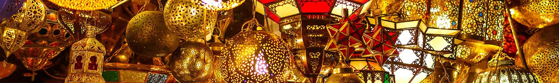  Range Of Lantern And Lamp Hanging In The Market At Marrakesh