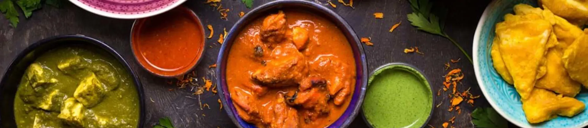 Indian food platter